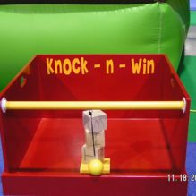 Knock N Win is available to rent through our party game rentals.