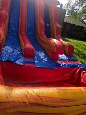 Parties N' Motion provides double inflatable water slide rentals to the Jacksonville Florida area.