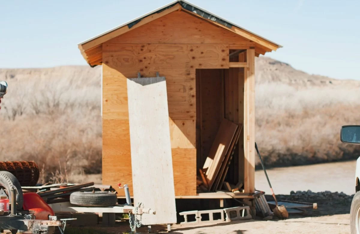 old shed to demolish